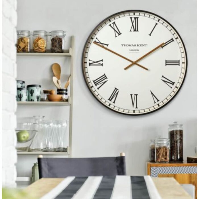 Thomas Kent - Clocksmith Black XLarge Wall Clock